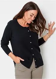 Cardigan in filato fine, bonprix