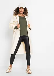 Maglia lunga con top in misto viscosa, bonprix