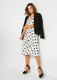 Abito in maglina a pois, bonprix