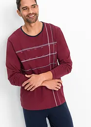 Pigiama con cotone e maniche lunghe, bonprix