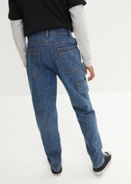 Jeans wide leg con cotone biologico, loose fit, John Baner JEANSWEAR