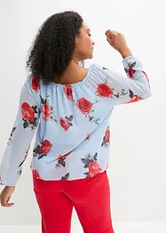 Blusa con coulisse, bonprix