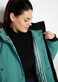 Giacca tecnica outdoor con cappuccio, impermeabile, bonprix
