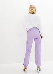 Pantaloni cargo elasticizzati con cotone, bonprix