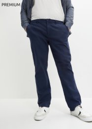 Pantaloni chino elasticizzati Essential regular fit con cotone biologico, straight, bpc bonprix collection