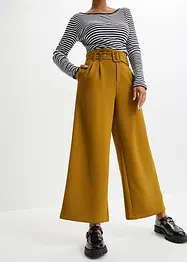 Pantaloni culotte con cintura, bonprix