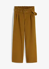 Pantaloni culotte con cintura, bonprix