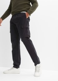 Pantaloni cargo con pinces regular fit, tapered, bpc selection