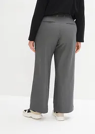 Pantaloni con pinces, vita alta e cinta comoda, bonprix