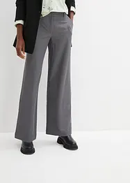 Pantaloni con pinces, vita alta e cinta comoda, bonprix