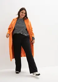 Pantaloni elasticizzati in bengalina con comodo elastico in vita, bonprix