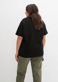 Maglia oversize in puro cotone biologico pesante, bonprix
