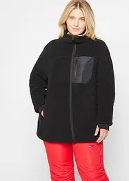 Giacca in pile teddy, bonprix