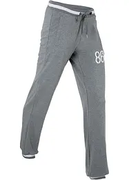 Pantaloni in felpa di misto cotone elasticizzato, bonprix