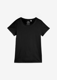 T-shirt Essential con scollo rotondo senza cuciture, bonprix PREMIUM