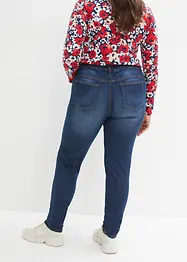 Jeggings di jeans con cinta comoda skinny, bonprix