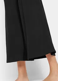 Pantaloni culotte loungewear con gambe larghe, bonprix