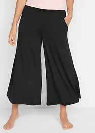 Pantaloni culotte loungewear con gambe larghe, bonprix