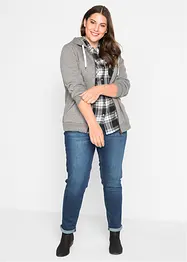 Camicia a quadri in puro cotone, bonprix