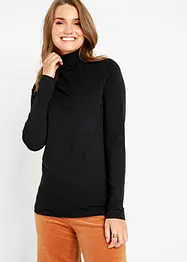 Maglia a maniche lunghe con puro cotone biologico (pacco da 2), bonprix