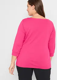 Maglia a maniche lunghe in puro cotone biologico, bonprix