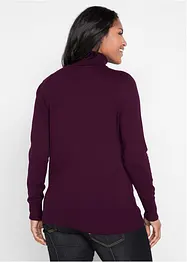 Dolcevita basic in filato fine, bonprix