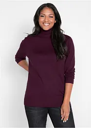 Dolcevita basic in filato fine, bonprix