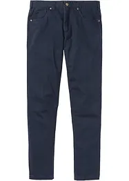 Pantaloni regular fit in twill di puro cotone, straight, bonprix