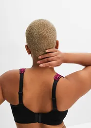 Reggiseno contenitivo senza ferretto con spalline imbottite, bonprix