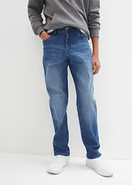 Jeans elasticizzati loose fit, straight, bonprix