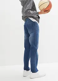 Jeans elasticizzati loose fit, straight, bonprix
