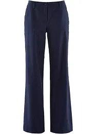 Pantaloni in misto lino con cinta comoda, bonprix