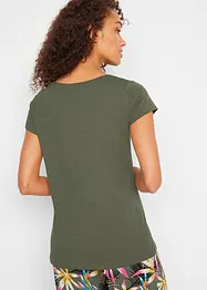 T-shirt in cotone con stampa, bonprix