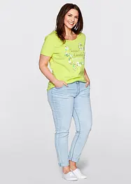 T-shirt in cotone a maniche corte, bonprix