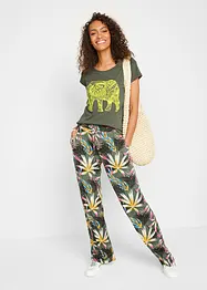 T-shirt in cotone con stampa, bonprix