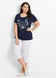 T-shirt in cotone a maniche corte, bonprix