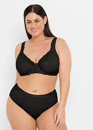 Slip alto con pizzo (pacco da 2), bonprix