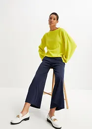 Pantaloni culotte in punto di Roma, bonprix