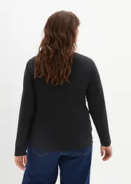 Maglia a maniche lunghe aderente (pacco da 2), bonprix
