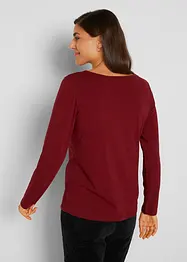 Maglia a maniche lunghe aderente (pacco da 2), bonprix