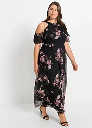 Abito lungo in mesh, bonprix