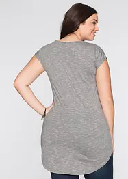 Maglia lunga in misto viscosa, bonprix