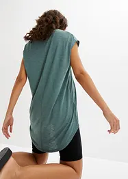 Maglia lunga in misto viscosa, bonprix