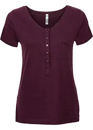 T-shirt con bottoni, bonprix