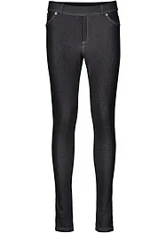 Leggings effetto jeans in misto cotone, bonprix