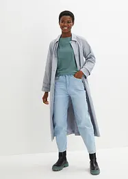Maglia a mezze maniche con scollo a barca con cotone biologico, bonprix