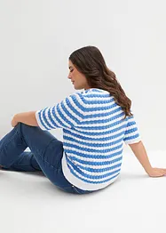 Maglione a mezza manica, bonprix