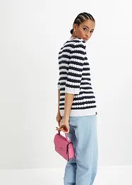 Maglione a mezza manica, bonprix