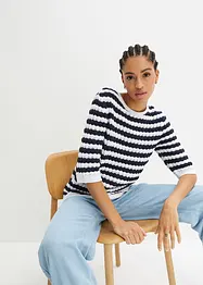 Maglione a mezza manica, bonprix