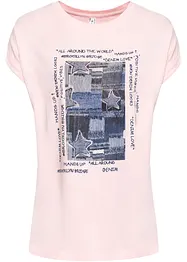 T-shirt in misto viscosa morbido, bonprix